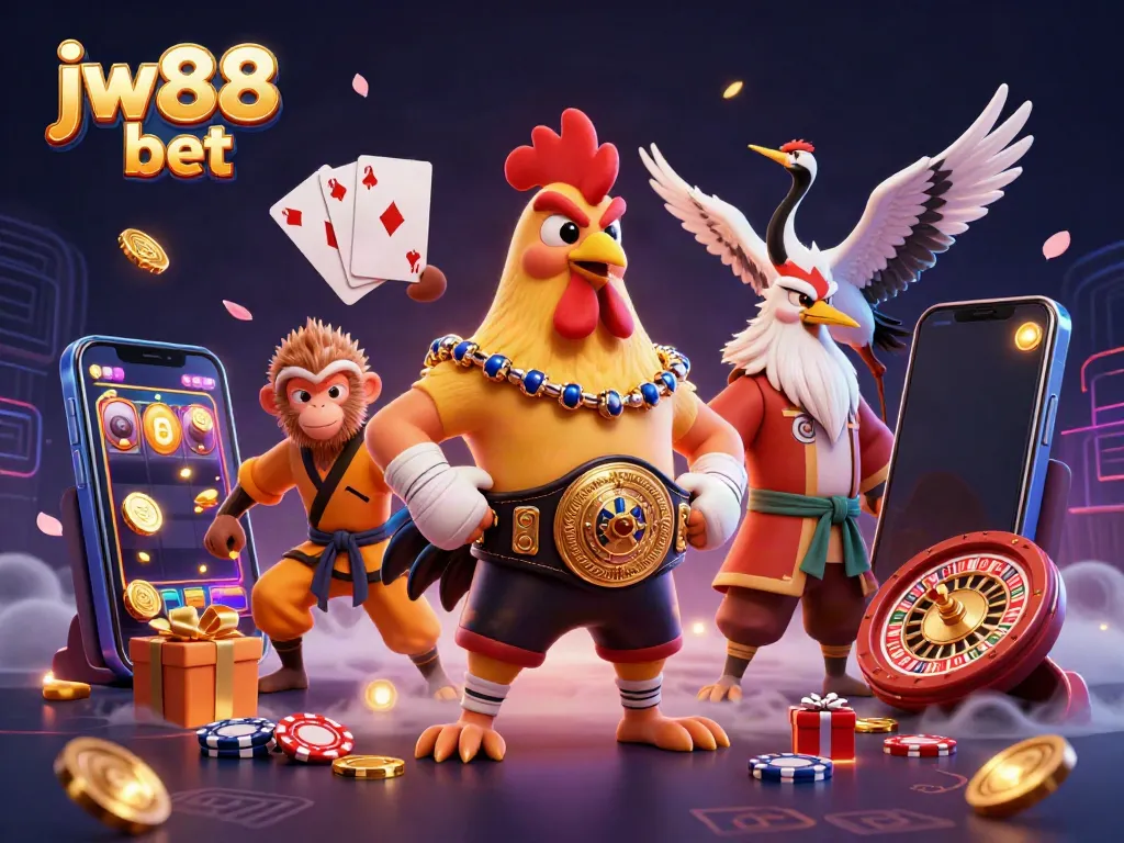 Experience the thrill of jw88 bet with dynamic casino characters and exciting game elements.